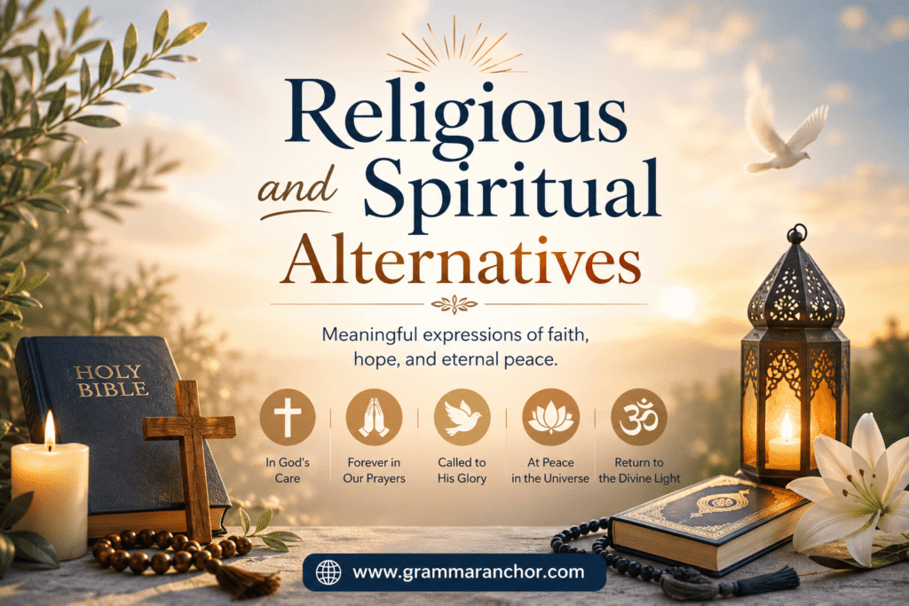 religious alternatives